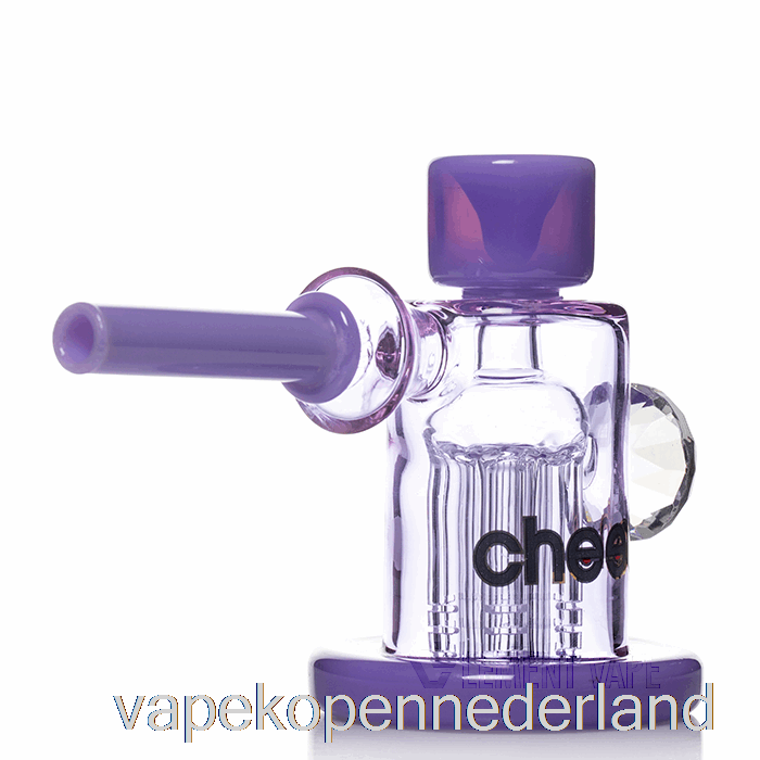 Elektronische Sigaret Vape Cheech Glazen Boom Bubbler Paars